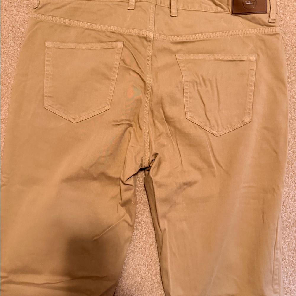 Peter Millar Jeans, Tan, 5-Pocket, Cotton with stretch, Men’s Sz 36 - Picture 10 of 11